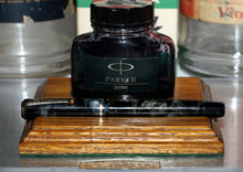 Load image into Gallery viewer, Z-Parker Duette Premier - Mottled Black & Grey with Parker 14ct Gold Nib - (P778)