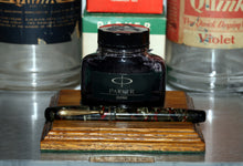 Load image into Gallery viewer, Z-Parker Parkette Deluxe - Mottled Red/Grey with Parkette 14ct Gold Nib - (P924b)