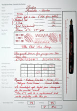 Load image into Gallery viewer, Z-Parker Parkette - Slender Red with No.5 14ct Gold Nib - (P423)