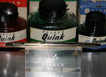 Load image into Gallery viewer, Parker Classic Ball Point - Rolled Gold Imperial with Std Parker Refill - (P372)