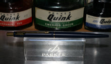 Load image into Gallery viewer, Z-Parker Classic Ball Point - Epoxy Resin Blue TX with Std Parker Refill - (P630)