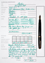 Load image into Gallery viewer, Z-Parker Duofold AF - Olive Green with Duofold "N" 14ct Gold Nib - (P761b)