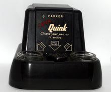 Load image into Gallery viewer, Z-Parker Super Quink Fountain Pen Filling Station - 1950s Vintage