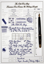 Load image into Gallery viewer, Z-Parker Duofold Junior - Blue with No. 10 14ct Gold Nib - P1061