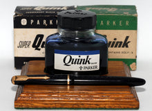 Load image into Gallery viewer, Z-Parker Duofold Victory MkV - Black with No. 10 14ct Gold Nib - P1062