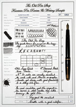 Load image into Gallery viewer, Z-Parker Duofold Victory MkV - Black with No. 10 14ct Gold Nib - P1062