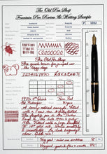 Load image into Gallery viewer, Z-Parker Duofold AF - Burgundy with Duofold "N" 14ct Gold Nib - P1032