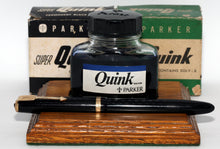 Load image into Gallery viewer, Z-Parker Duofold Maxima - Black with No.50 14ct Gold Nib - (P1022)