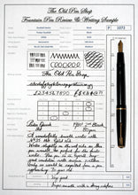 Load image into Gallery viewer, Z-Parker Duofold Senior - Black with No.35 14ct Gold Nib - P1072