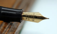 Load image into Gallery viewer, Z-Parker Parker Duofold AF - Black with No.30.4 (1954) 14ct Gold Nib - P1081c