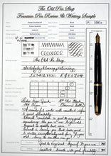Load image into Gallery viewer, Z-Parker Parker Duofold AF - Black with No.30.4 (1954) 14ct Gold Nib - P1081c