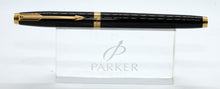 Load image into Gallery viewer, Parker 75 - Black Laque with 14ct Gold Nib - P1057c