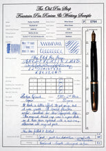 Load image into Gallery viewer, Z-Parker Duofold AF - Olive Green with Duofold "N" 14ct Gold Medium Nib - P0784