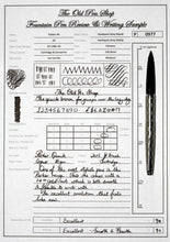Load image into Gallery viewer, Z-Parker 45 - Harlequin Grey Shield with 14ct Gold Nib - P0977