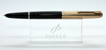 Load image into Gallery viewer, Z-Parker 51 - Black with 14ct Gold Nib - P1057a