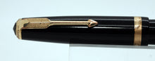 Load image into Gallery viewer, Z-Parker Duofold Demi - Black with No.25 14ct Gold Nib - P1067
