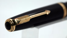 Load image into Gallery viewer, Z-Parker Duofold Demi - Black with No.25 14ct Gold Nib - P1067