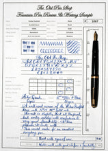 Load image into Gallery viewer, Z-Parker Duofold Demi - Black with No.25 14ct Gold Nib - P1067