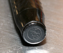 Load image into Gallery viewer, Z-Parker Lucky Curve - No.20½ Black Chased Hard Rubber with No.2 14ct Gold Nib - (P279)