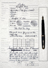 Load image into Gallery viewer, Z-Parker Duofold Demi - Black with Duofold N 14ct Gold Nib - (P328)