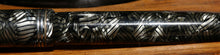 Load image into Gallery viewer, Z-Parker Televisor Slender - Striated Silver Grey with "W" 14ct Gold Nib - (P365)