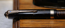 Load image into Gallery viewer, Z-Parker Vacumatic - Golden Brown (Blue Diamond) with 14ct Gold Nib - (P383)