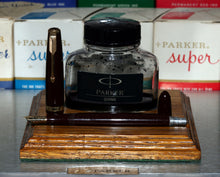 Load image into Gallery viewer, Z-Parker Duofold AF French - Terracotta Red with French 18ct Gold Nib - (P512)