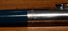 Load image into Gallery viewer, Z-Parker 51 Pencil - Blue & Stainless Steel Cap with 5mm Leads - (P677a)