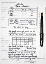 Load image into Gallery viewer, Z-Parker Televisor - Striated Silver Grey with No.20 14ct Gold Nib - (P691c)