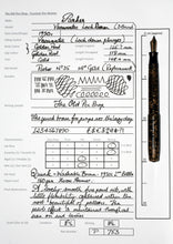 Load image into Gallery viewer, Z-Parker Vacumatic - Golden Pearl (Lock Down) with No.35 14ct Gold Nib - (P753)