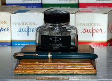 Load image into Gallery viewer, Z-Parker Duofold Demi - Green with No.25 14ct Gold Nib - (P812)