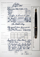 Load image into Gallery viewer, Z-Parker Duofold AF - Black with Duofold "N" 14ct Gold BROAD Nib (P825)