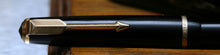 Load image into Gallery viewer, Z-Parker Duofold Junior - Black with Broad No.10 14ct Gold Nib - (P854)