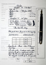 Load image into Gallery viewer, Z-Parker Duofold NS - Black with Duofold "N" 14ct Gold Nib - (P855)