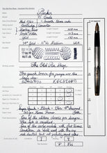 Load image into Gallery viewer, Z-Parker 75 - Cisele with Mk I Section with No.66 14ct Gold Nib - (P866)