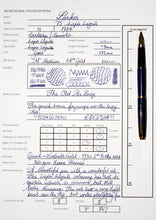 Load image into Gallery viewer, Z-Parker 75 - Lapis Lazuli with Mk I Section with "M" 14ct Gold Nib - (P867)