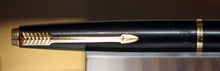 Load image into Gallery viewer, Z-Parker 45 - Black Coronet with "M" 14ct Gold Nib - (P886)