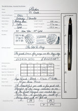 Load image into Gallery viewer, Z-Parker 75 - Cisele Sterling Silver with XF Extra Fine 14ct Gold Nib - (P895)