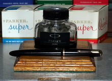 Load image into Gallery viewer, Z-Parker Duofold Senior - Black with Fine Point No.35 14ct Gold Nib - (P900)