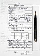 Load image into Gallery viewer, Z-Parker Duofold Senior - Black with Fine Point No.35 14ct Gold Nib - (P900)
