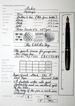 Load image into Gallery viewer, Z-Parker Challenger - Black with Parker Canadian No.2 14ct Gold Nib - (P912c)