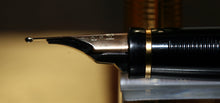 Load image into Gallery viewer, Z-Parker 75 - Gold Cisele Cross Hatch with "B" 14ct Gold Nib - (P919)