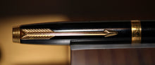 Load image into Gallery viewer, Z-Parker 75 - Black Laque with "M" 14ct Gold Nib - (P925)