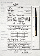 Load image into Gallery viewer, Z-Parker 95 - Matt Black with rare B Broad Gold Plated Nib - (P928a)