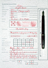 Load image into Gallery viewer, Z-Parker Duofold Maxima - Red with Fine Point No.50 14ct Gold Nib - (P931)