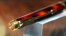 Load image into Gallery viewer, Z-Parker 180 - Tortoiseshell with F/B Gold Triangular 2-Sided Nib - (P937)