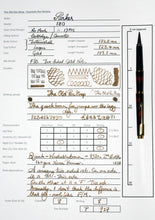 Load image into Gallery viewer, Z-Parker 180 - Tortoiseshell with F/B Gold Triangular 2-Sided Nib - (P937)