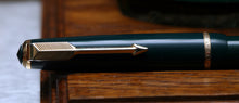 Load image into Gallery viewer, Z-Parker Duofold Junior - Green with No.10 14ct Gold Oblique Nib - (P947)
