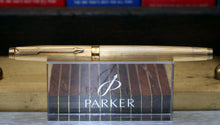Load image into Gallery viewer, Z-Parker 75 - Milleraies Gold Plated with "M" Medium Point 14ct Gold Nib - (P950)