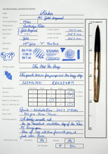 Load image into Gallery viewer, Z-Parker 45 - Imperial Gold Black Tassie with 14ct Gold "F" Nib (P982)